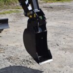 Geith Mechanical Quick Coupler in reverse