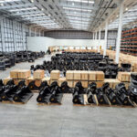 Indside view of Geith excavator attachments distribution hub