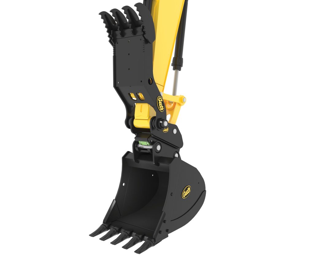 Geith Progressive Linkage Hydraulic Thumbs Open