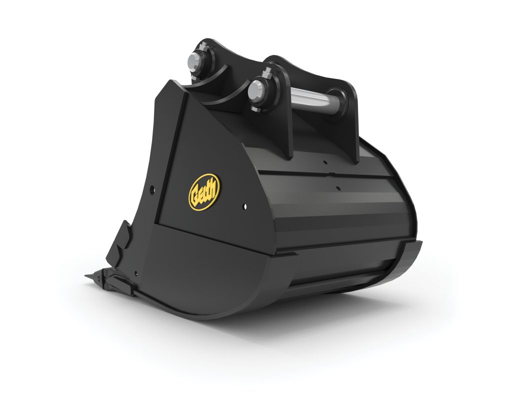 Rock Duty Excavator Bucket Back View