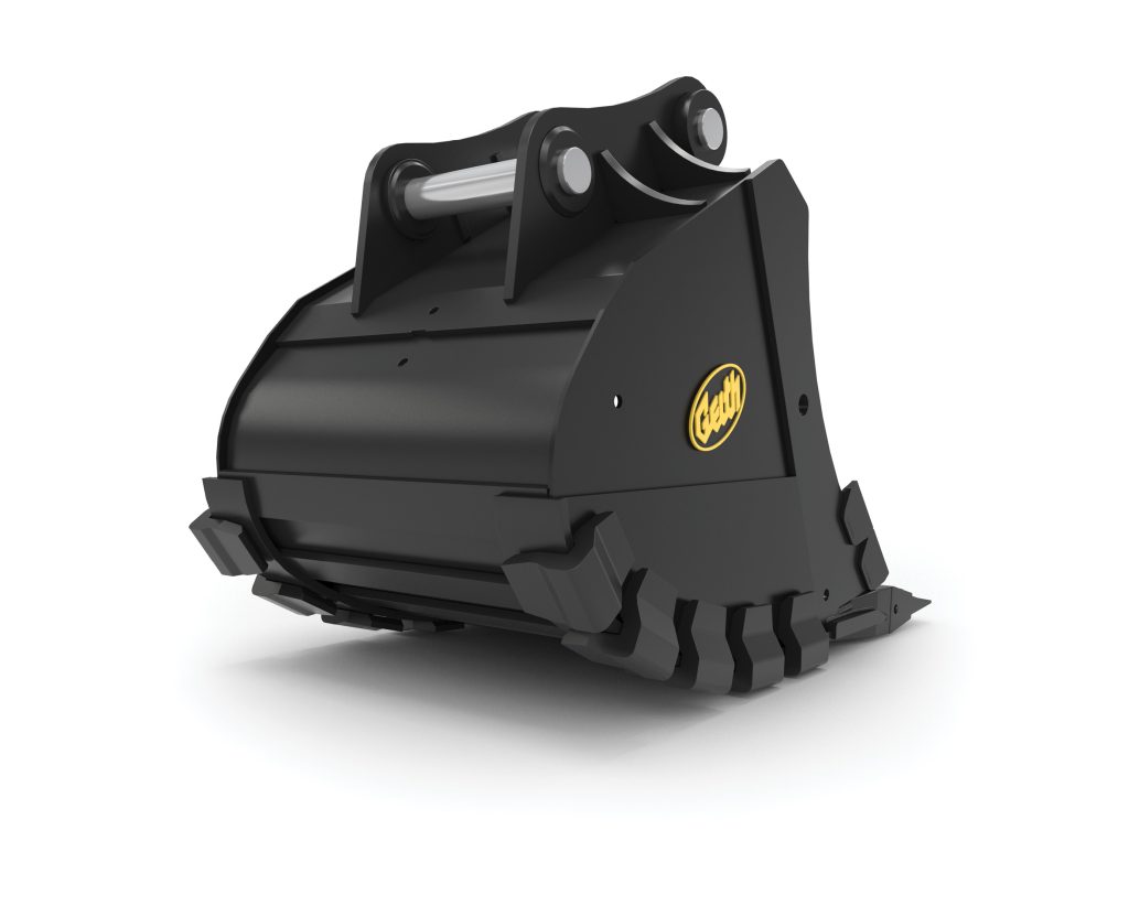 Rock Duty Excavator Bucket with Wear Pack Back